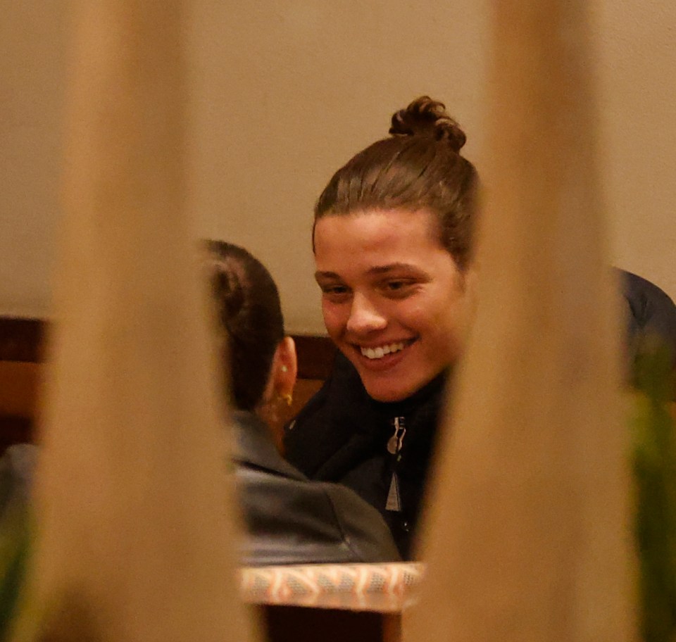 They enjoyed a cosy Nandos date just last week