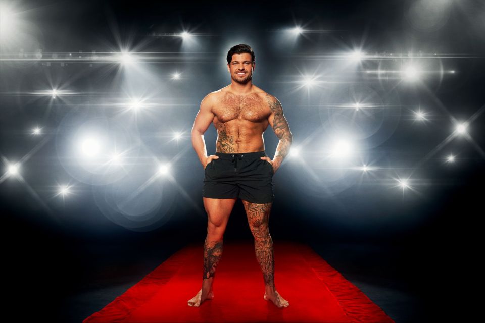 The tatted hunk will come face to face with his ex