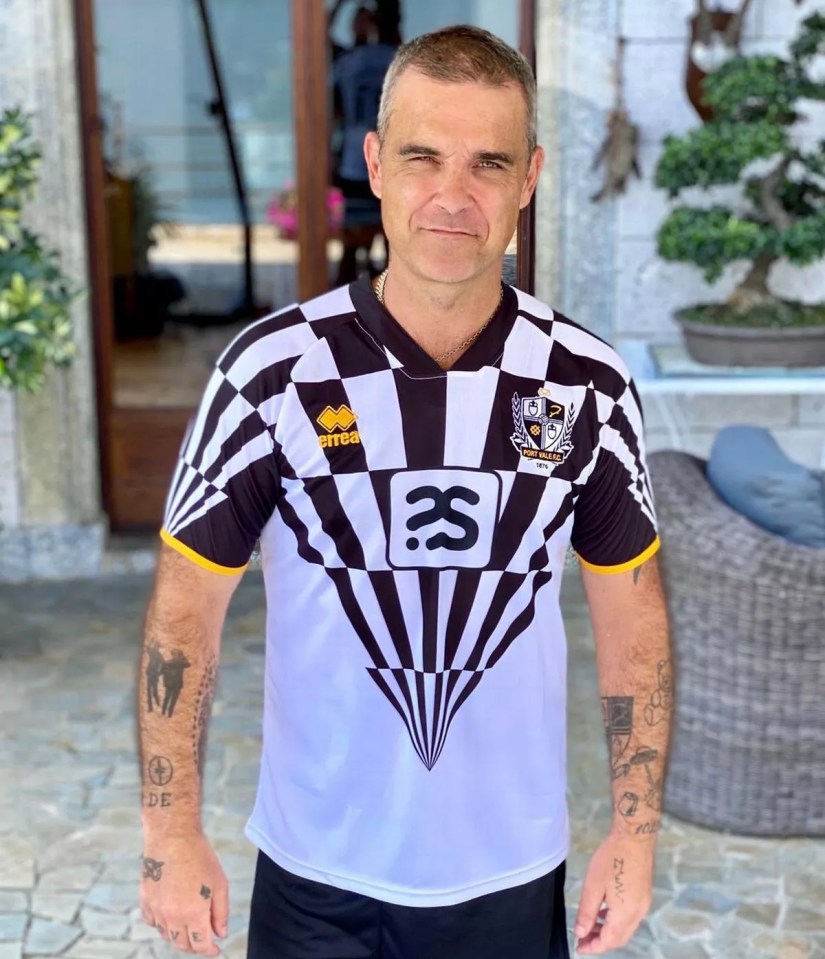 Robbie Williams was named as Port Vale's president at the weekend and hinted at the behind-closed-doors talks