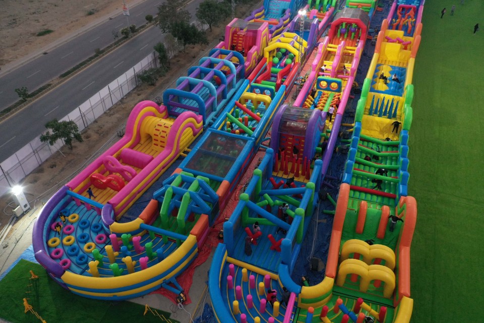 The park also includes the Titan-Trial, an assault course not for the faint-hearted