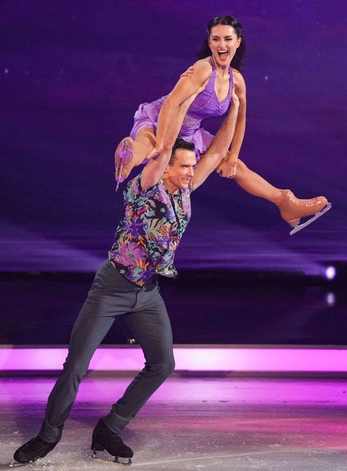 Amber said her first skate was one of the 'best moments' of her life