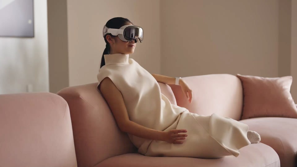 The headset has been described by Apple as 'the most advanced personal electronic device ever'