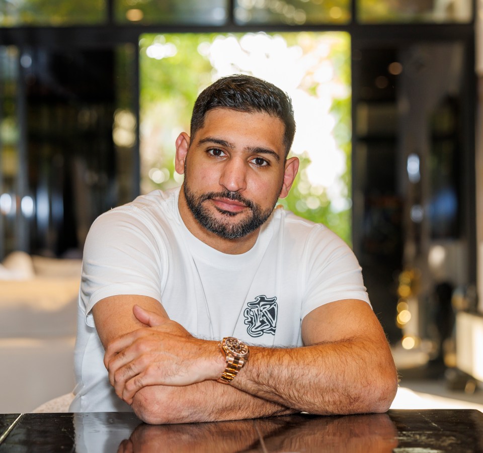 Ex-boxer Amir Khan had his £72,000 watch stolen at gunpoint in East London in April 2022