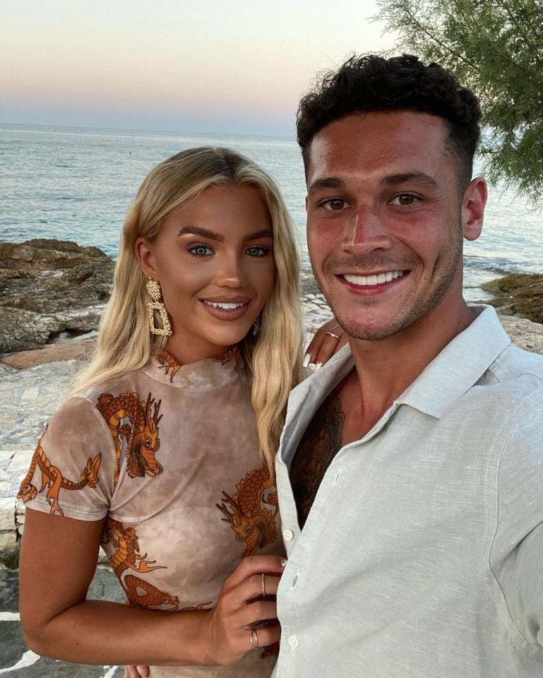 The pair ended up dating for three years