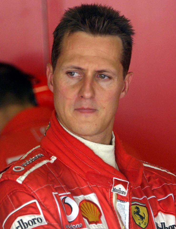 Michael Schumacher is top of the F1 driver rich list