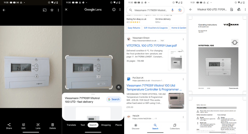 Just scan with Google Lens