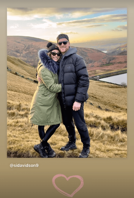 Karen Hauer and Simon Davidson have gone Insta official with their romance