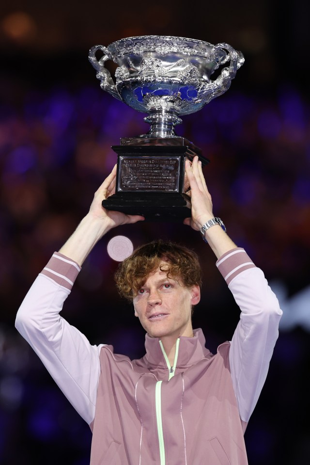 Jannik Sinner completed an astonishing comeback to beat Daniil Medvedev