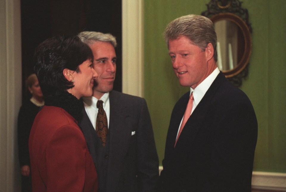 Former President Bill Clinton (pictured with Epstein and Maxwell) has also been dragged into the spotlight with allegations he likes girls 'young'