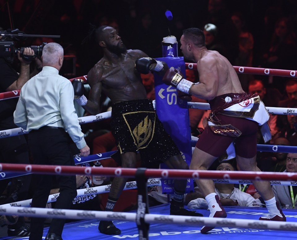 Wilder's shock defeat to Jospeh Parker put paid to those £100million plans