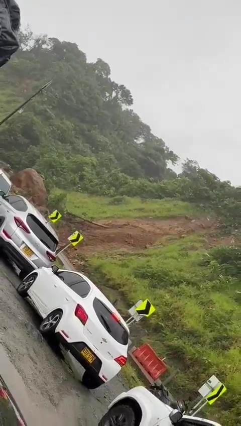 A mountain collapsed in Colombia after heavy rain and killed 17 people