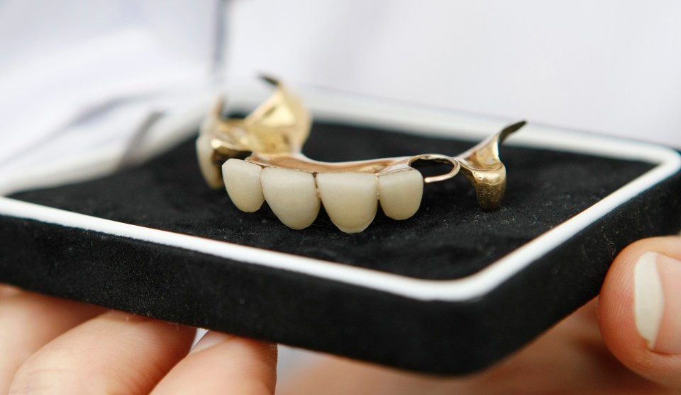 Churchill suffered dental problems most of his life and lost several teeth in his 20s