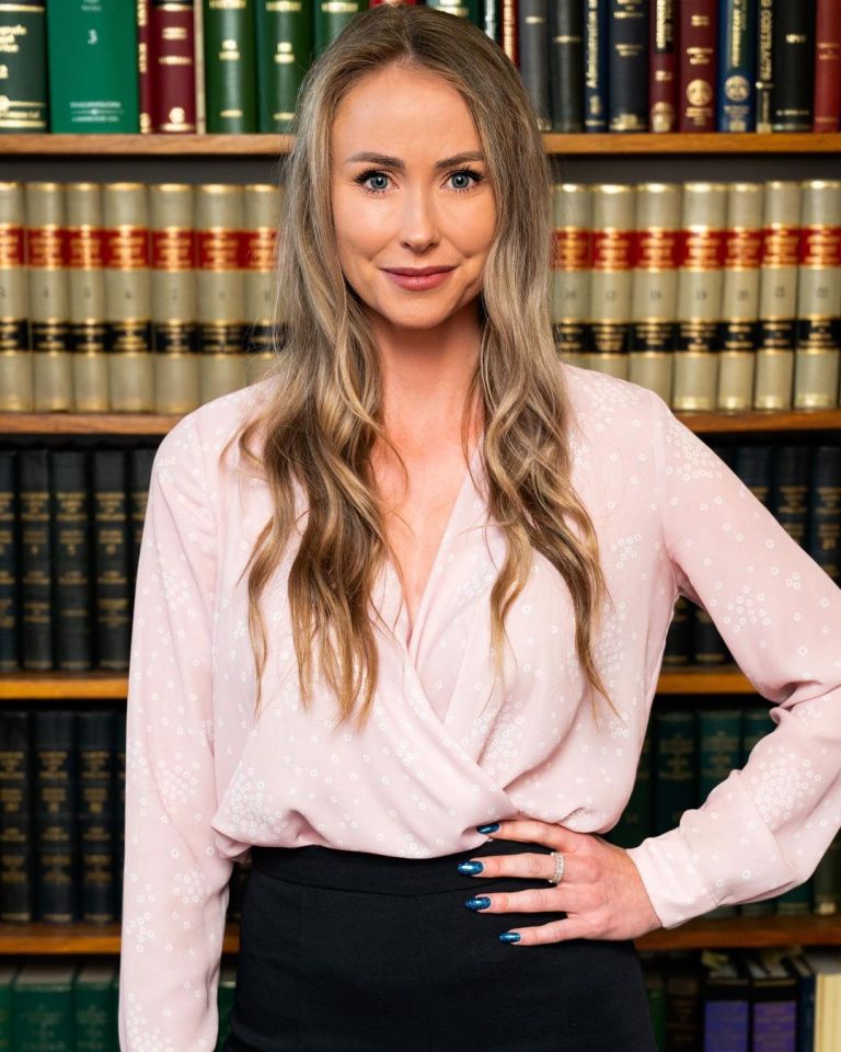 Hopper is now a high-flying lawyer in Melbourne