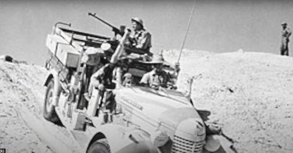 He used his knowledge of the stars to navigate a convoy across the desert to attack an airfield