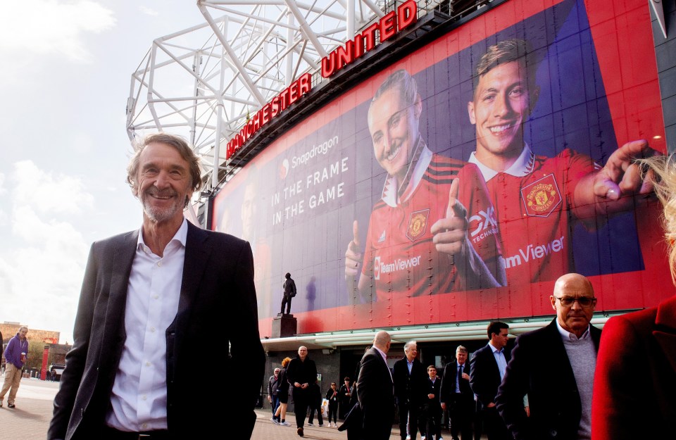 Sir Jim Ratcliffe wants to build a new stadium for Manchester United