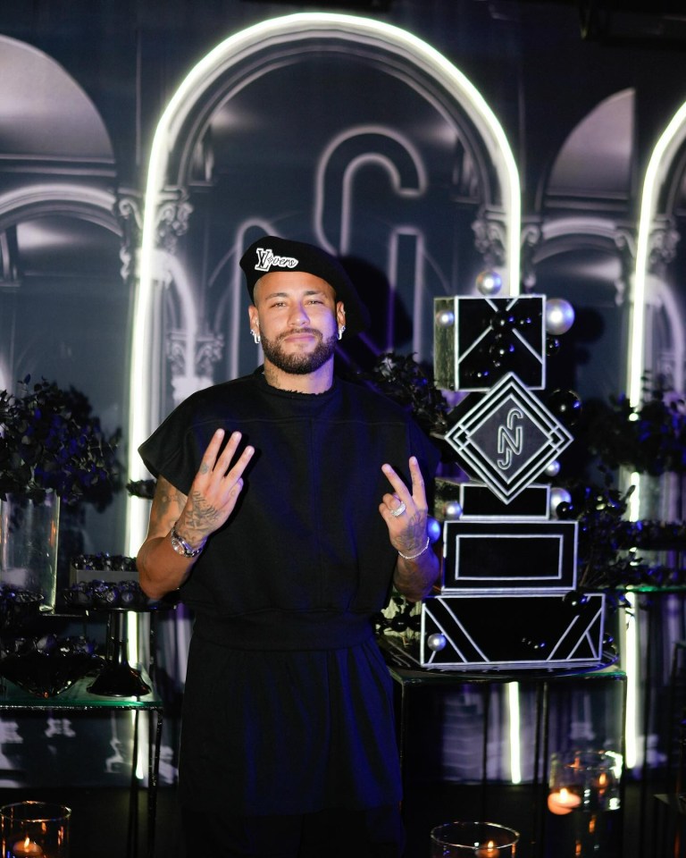 Neymar has splashed out on a luxury Rolls Royce Ghost