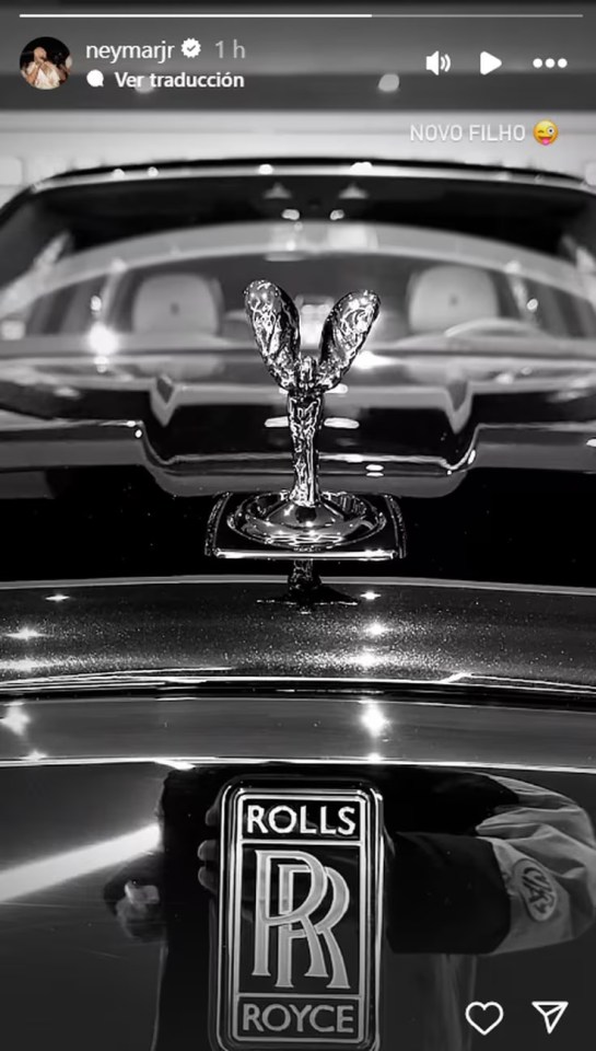 He called the car his 'new child'