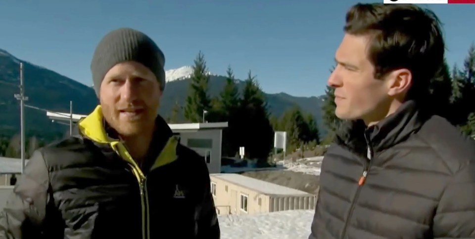 Prince Harry spoke to Will Reeve for an interview on GMA today