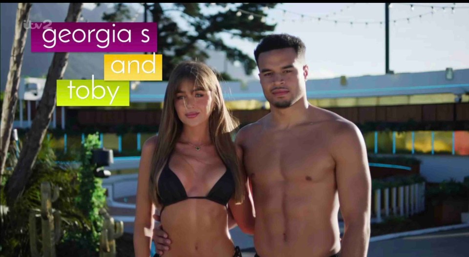Georgia S and Toby have been on a journey this series