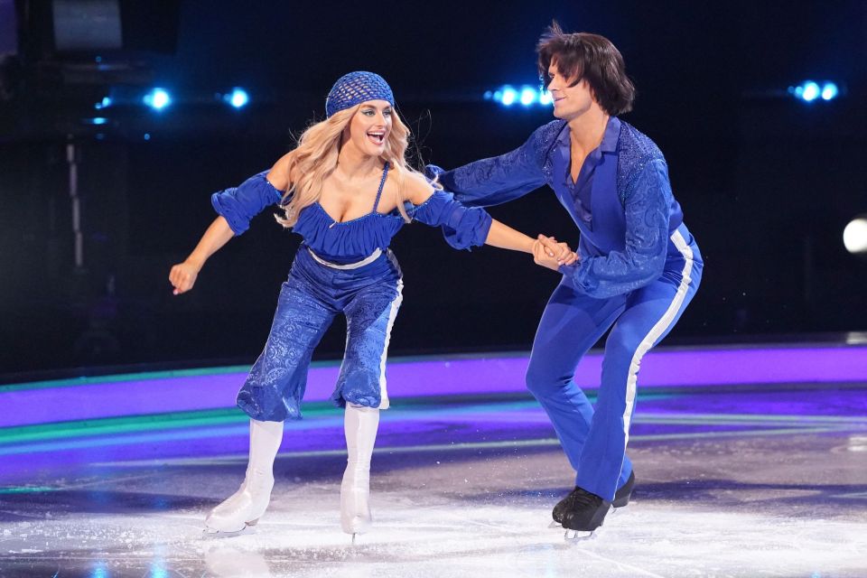 She faced a tense skate off against Eddie Edwards