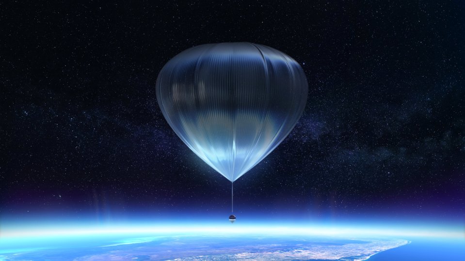 An artist’s impression of Space Perspective space balloon