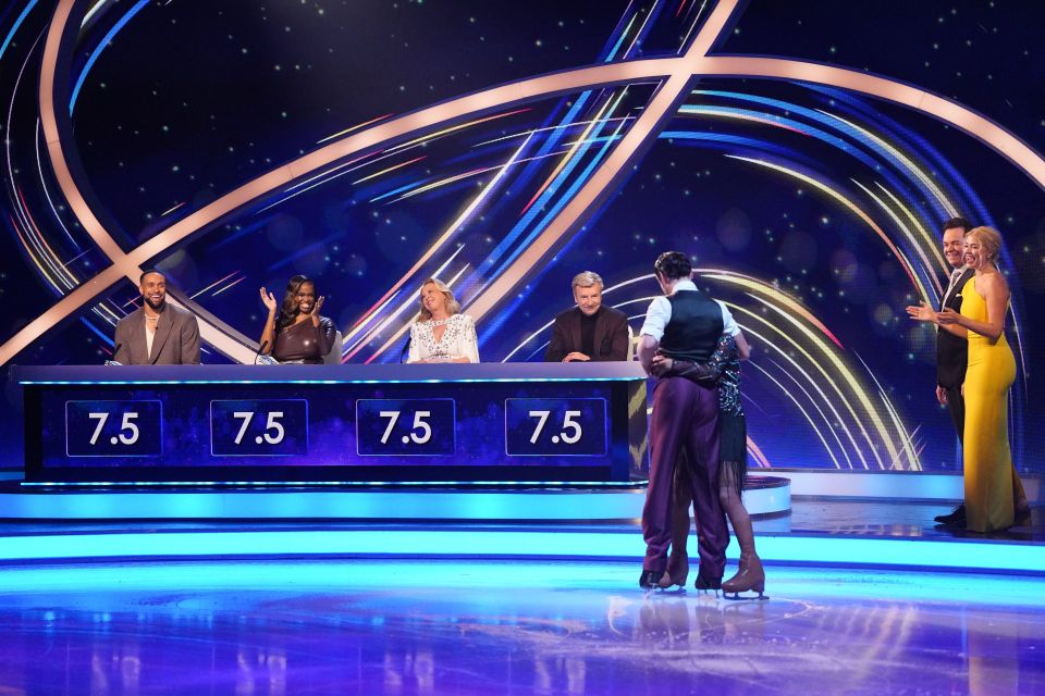 Ashley has been a familiar face on the Dancing On Ice panel since 2018