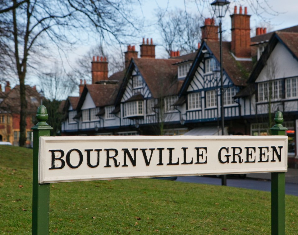 The chocolate-box houses were built by the Cadbury family