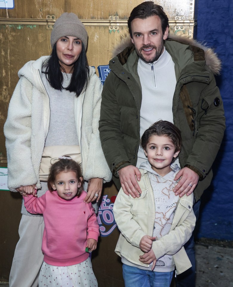 Series 2 Winners Cara and Nathan with their children: Delilah and Freddie-George