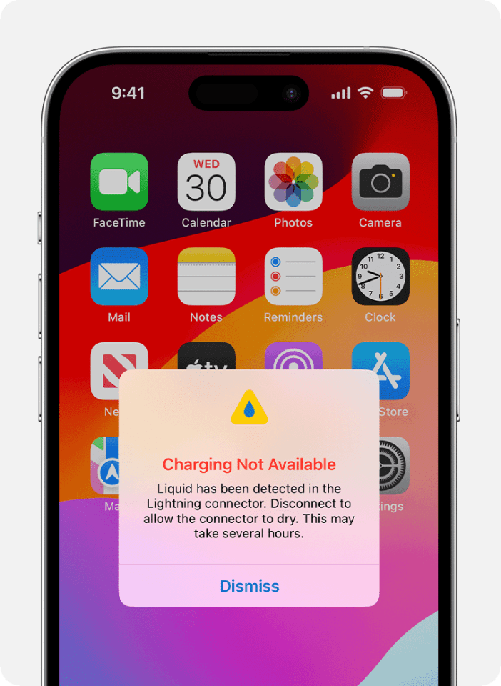 If you see this alert, don't reach for the rice...