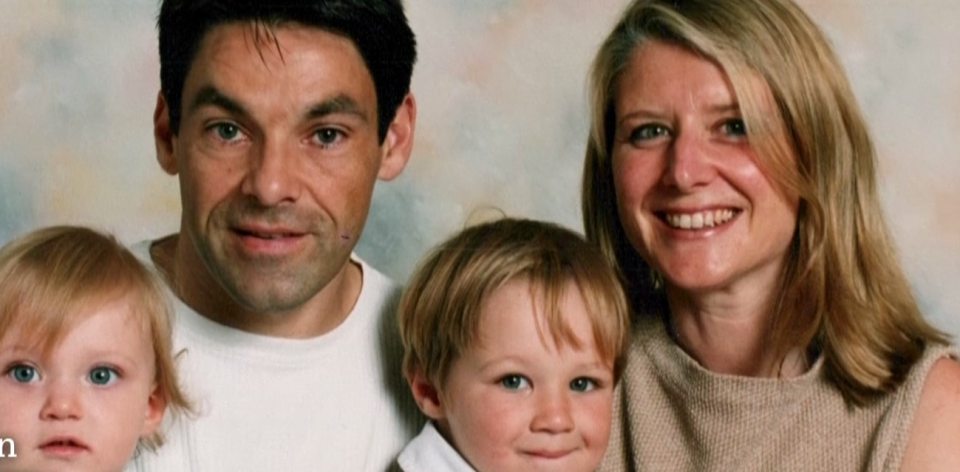 Robert Brown killed his wife Joanna Simpson while their children were in the next room