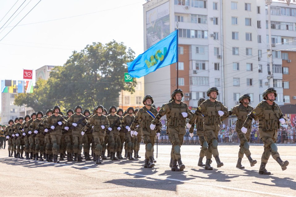 The breakaway region of Transnistria illegally declared its independence from Moldova