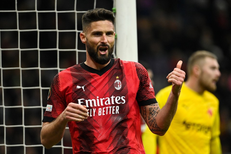 Olivier Giroud is reportedly in advance talks to head to the MLS
