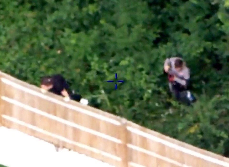 Drug dealers Patrick McCabe and Ronnie Beckett were jailed after attempting to flee on foot