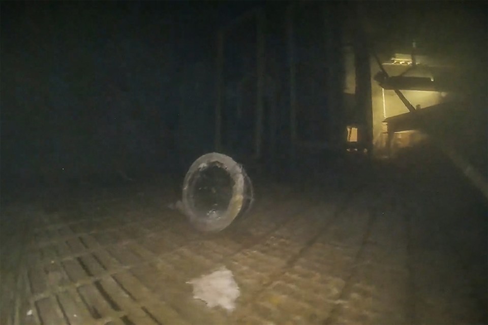The new drone clips inside the reactor are looking to see the location and scale of radioactive fuel