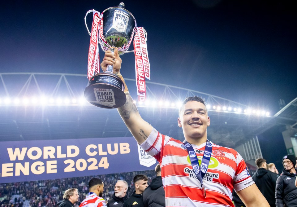 Dupree has won three trophies already at Wigan, the latest being the World Club Challenge