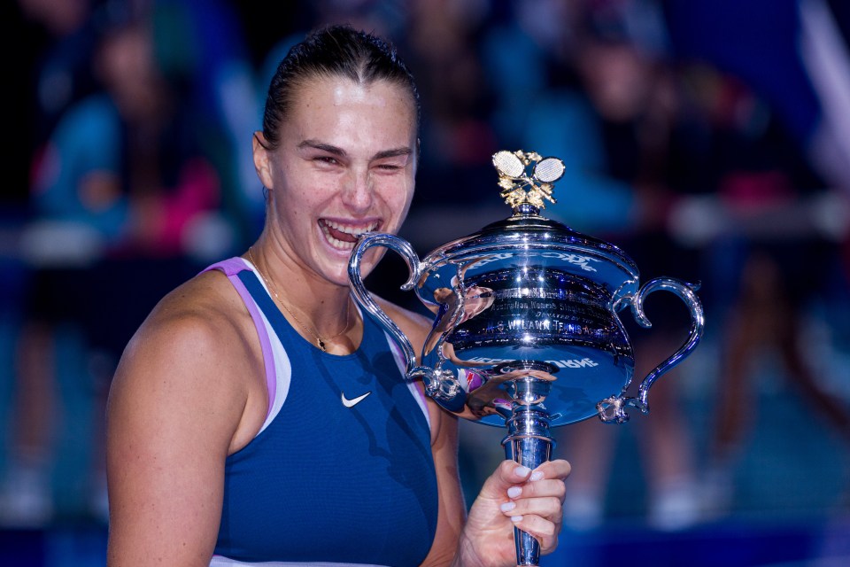 Sabalenka won her first Grand Slam at the Australian Open in 2023