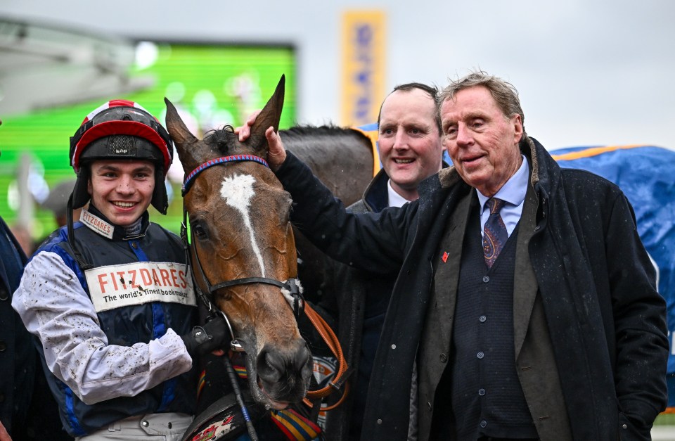 Redknapp will still be at Aintree with Shakem Up'Arry... just most likely not in the National