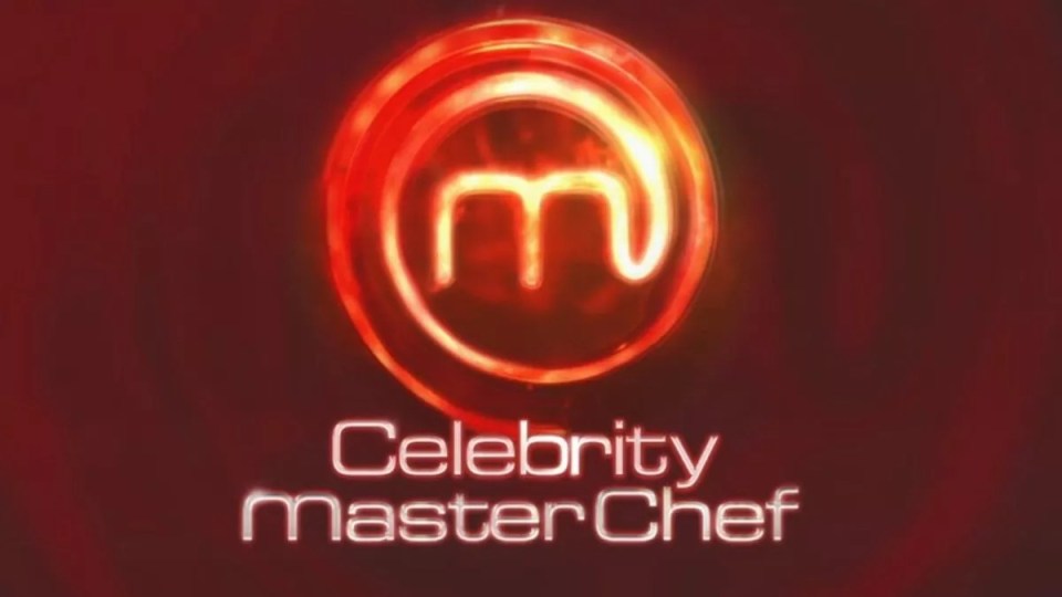 Celebrity MasterChef logo.