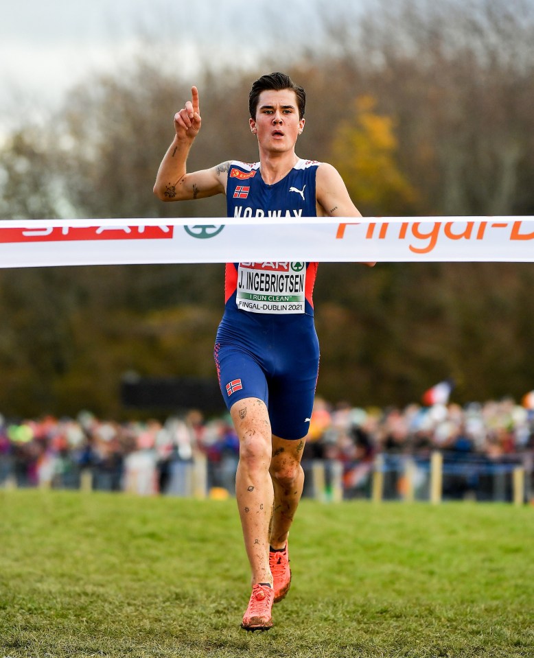 Ingebrigtsen boldly claimed the half-marathon is his best event - and 1,500m his worst