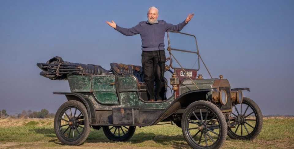Jem Bowkett bought his Ford Model T in 1979