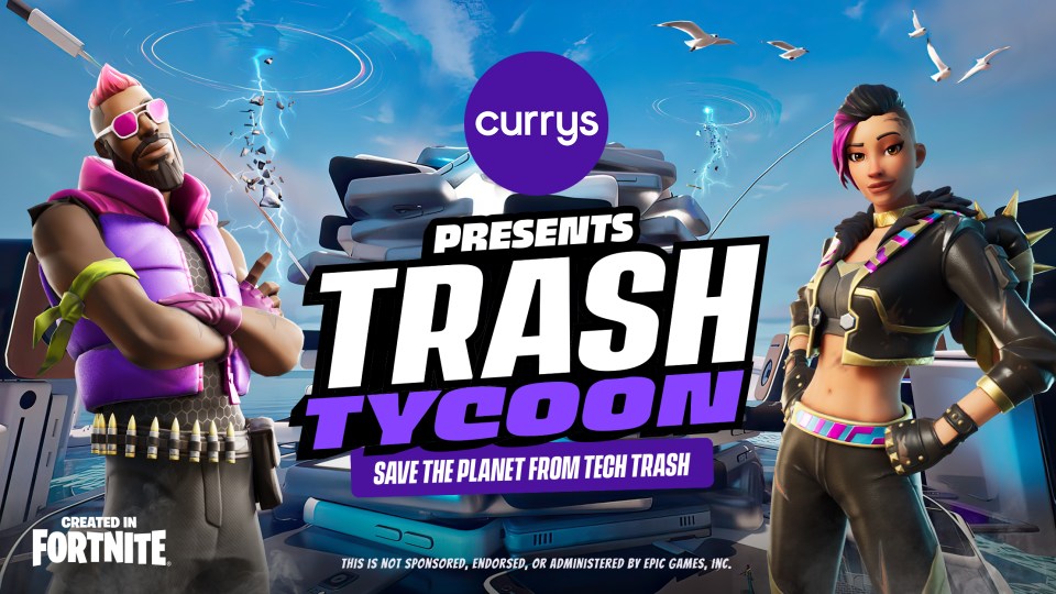 Video game Fortnite is being used to help put an end to e-waste