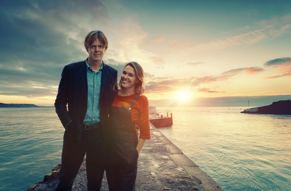 Kris Marshall and Sally Bretton star in the Death In Paradise spin-off drama