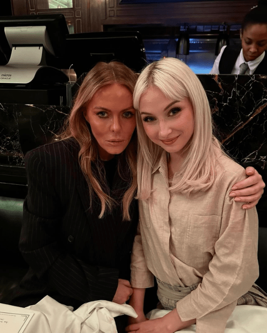 Fans think Bobby's EastEnders co-star Jazzy Phoenix (right) may have now caught his eye - seen here with Patsy Kensit