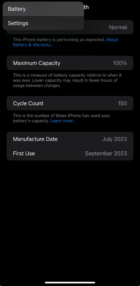 Hold down on the back button to view a quick menu that lets you select exactly where you want to return to