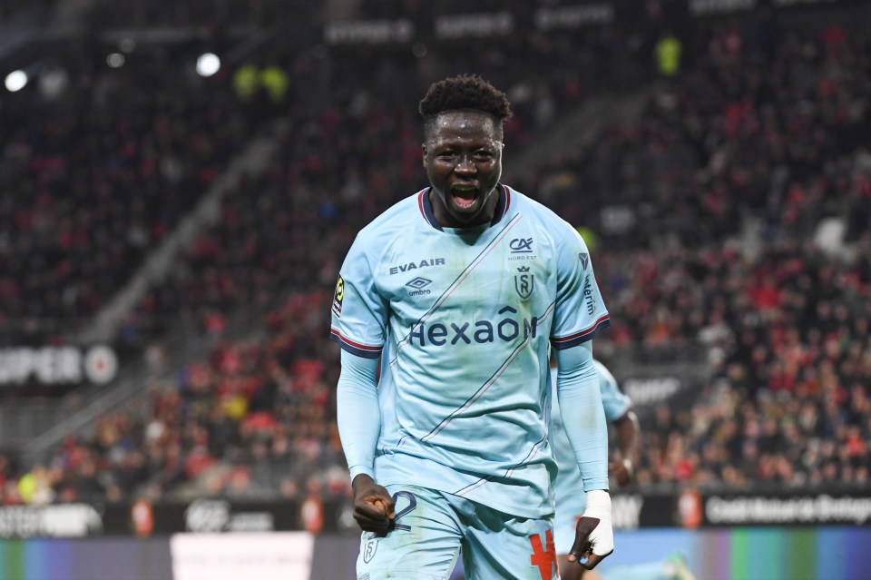 Crystal Palace are tracking Reims striker Oumar Diakite