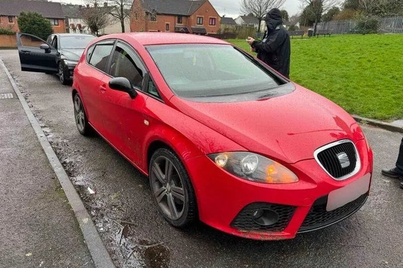 A 'cloned' car seized in Birmingham last month