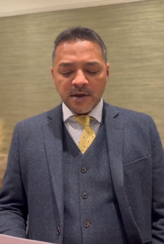 Mohammed Akunjee was fined £1,350 by regulators for “abusive” posts which 'intended to shock'