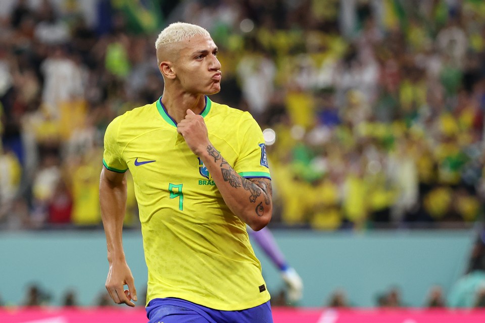 Richarlison has opened up on his love of playing for Brazil