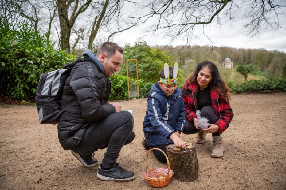 The egg trail at Stourhead in picturesque Wiltshire is not only an absolute bargain at just £3pp