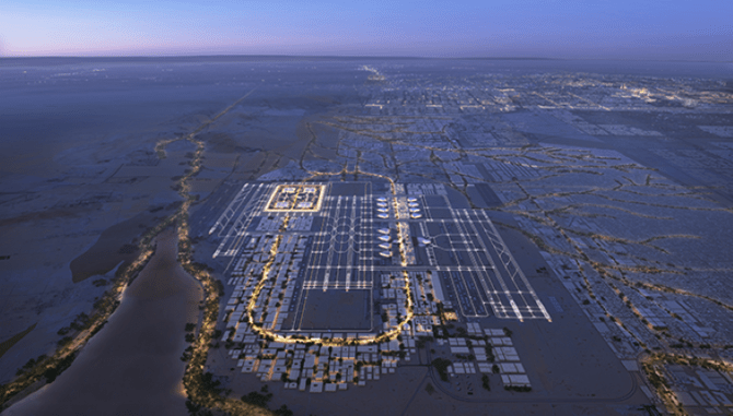 King Salman International Airport in Riyadh is set to become the largest airport in the world